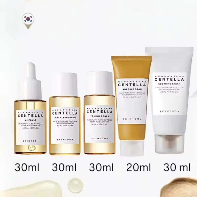 Kit de Viagem Madagascar Centella – Mini Kit Skincare 5 Peças