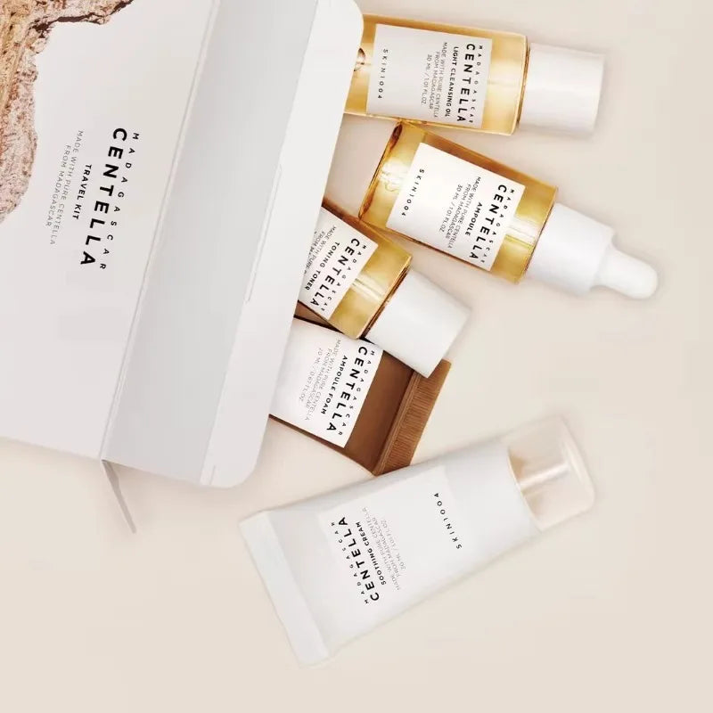 Kit de Viagem Madagascar Centella – Mini Kit Skincare 5 Peças